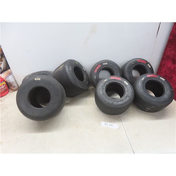 4 Vega VAH Red Sprint Racing Slicks