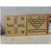 Image 7 : New Old Stock Unused Complete 10-In-1 Multi-Game Wooden Board Game Set.