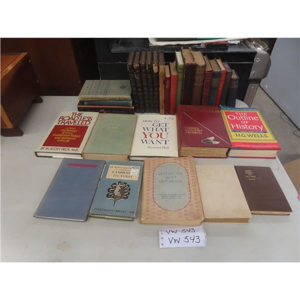 Vintage Hardcover Books.