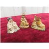 Image 5 : 12 Red Rose Tea Figurines.