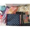 Image 5 : Box Of Handkerchiefs, Scarves, Pillowcases and More