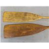 Image 4 : 2 Wooden Paddles.