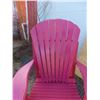 Image 7 : Adirondack Wood Chairs - Pink