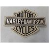 Image 10 : 2 Double-Sided Miller/Harley-Davidson Banners, 37" x 18", And A Harley Crest