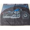 Image 5 : 2 Double-Sided Miller/Harley-Davidson Banners, 37" x 18", And A Harley Crest