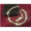 Image 5 : New 18K Gold-Plated 8.0 mm Cuban-Link Necklace, 20" Long.