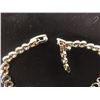 Image 3 : New 18K Gold-Plated Simulated Diamond CZ Heart/Butterfly Bracelet, Adjustable 6.5"-7.5".