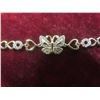 Image 5 : New 18K Gold-Plated Simulated Diamond CZ Heart/Butterfly Bracelet, Adjustable 6.5"-7.5".