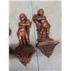 Image 7 : Coppercraft Decor Figures - Hunter, 13 1/4", and Wall Art