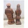 Image 9 : Coppercraft Decor Figures - Hunter, 13 1/4", and Wall Art