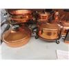 Image 3 : Coppercraft Cooking And Serving Ware - Kettle, Coffee Pot, And Napkin Holder.