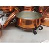 Image 5 : Coppercraft Cooking And Serving Ware - Kettle, Coffee Pot, And Napkin Holder.