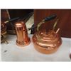 Image 6 : Coppercraft Cooking And Serving Ware - Kettle, Coffee Pot, And Napkin Holder.