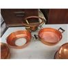 Image 9 : Coppercraft Cooking And Serving Ware - Kettle, Coffee Pot, And Napkin Holder.