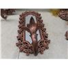 Image 14 : 4 Coppercraft Mirrors With Candle-Holder Wall Art (Butterflies And Hummingbirds) And 3 Hand Towel