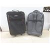 2 Soft-Sided Rolling Suitcases.