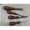 Image 5 : Box Of Leather Tools.