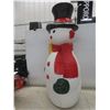 Image 5 : Snowman Blow Mold With Light, 40" Tall.