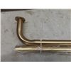 Image 2 : 2 x New Gold Colour Curtain Rod, Adjustable 48"-84" Width.