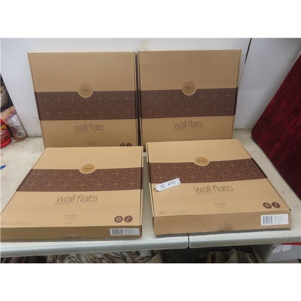 90 Sq Ft Of New 3D Wall Tile - Inhabit Wall Flats, Braille Pattern.