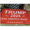Image 3 : 4 Trump Flags - 2 Red And 2 Blue, 3 Ft x 5 Ft.