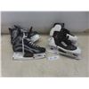 Image 1 : 2 Pairs Hockey Ice Skates (Size 9) And Goalie Skates (Size 7 1/2) (No Blades)