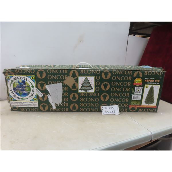 6 Ft Aspen Fir Hinged Christmas Tree, 888 Tips.