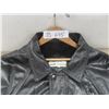 Image 4 : Club International Leather Coat, Size Medium.