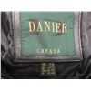 Image 2 : Danier Leather Coat, Size Small, With Detachable Hood.