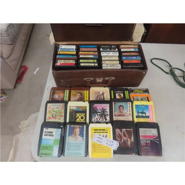 38 8-Track Tapes - Including Charley Pride, and More.