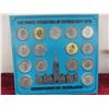 Image 2 : Commemorative Medallions - Prime Ministers Of Canada 1867-1970; 6x 2002 Olympic Pins.