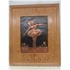 Image 2 : Copper Craft Style Framed Ballerina 18" x 15"; And Artwork Depicting Palais De Justice In France