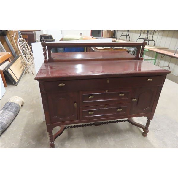 Buffet with Top Mirror and Jacob Bean Twist 50'' x 54'' x 22'' 