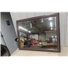 Framed Bevelled Mirror 35'' x 44'' 