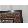 Image 2 : Framed Bevelled Mirror 35'' x 44'' 