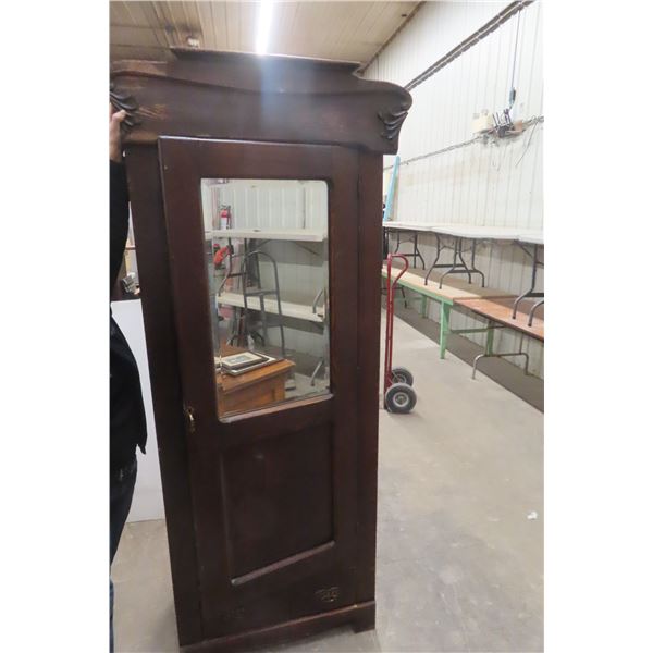 Wardrobe Cabinet with Added Shelves 77'' x 18'' x 29 1/2'' 