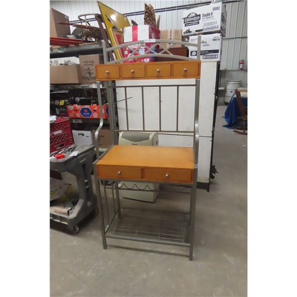 Bakers Rack 68'' x 31'' x 18'' 