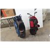 Image 1 : Titleist Golf Bag, TPX Golf Bag & 5 Left Handed Golf Clubs