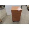 Image 1 : Office Cabinet with 3 Drawers, Rolling 27'' x 18'' x 15'' 