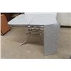 Image 1 : Retro Chrome Leg Table 29'' x 42'' x 30'' with 12'' Leaf 