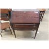 Image 2 : Drop Front Writing Desk 38'' x 30'' x 17'' with Chair 