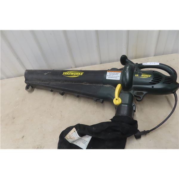 Yardworks 12amp Blower/Vac
