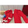 Image 7 : Christmas Ornaments, Tree Stand, Santa Suit 