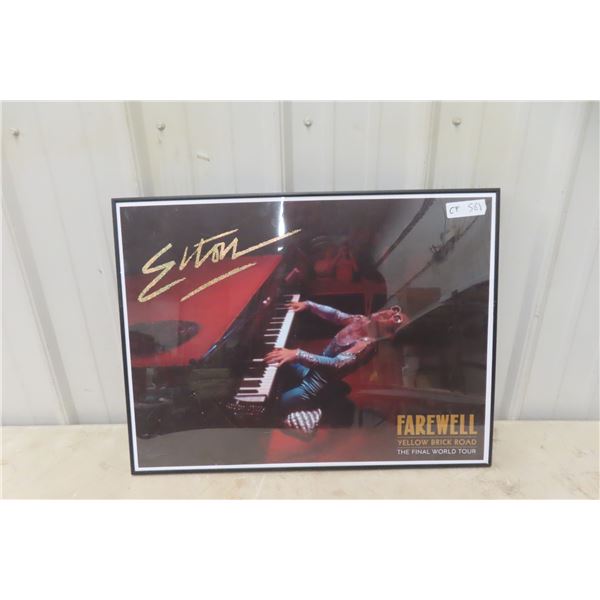 Picture: Elton Farewell Yellow Brick Road Tour 18'' x 24'' 