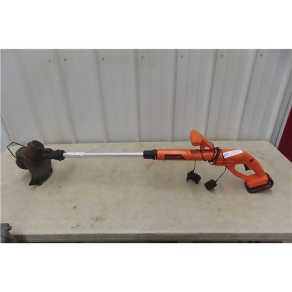 Black&Decker 20V Grass Trimmer with Charger & Battery 