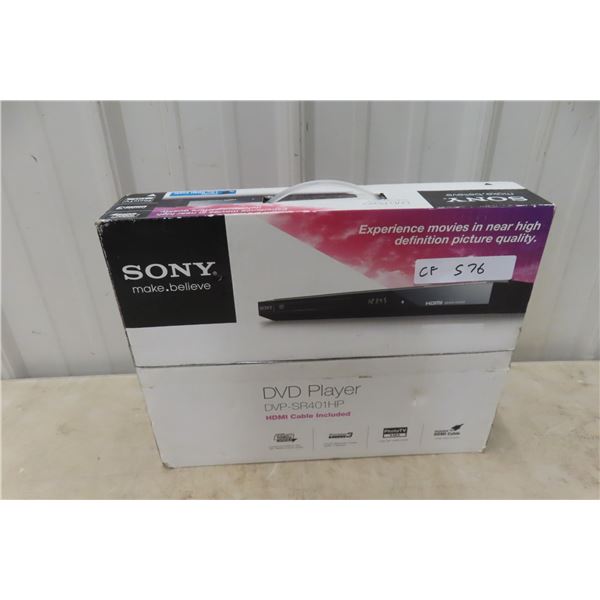Sony DVD Player DVP-SR401HP 