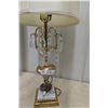 Image 2 : Curtain Rod 48'' - 84'' , Table Lamp with Prisms 