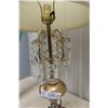 Image 3 : Curtain Rod 48'' - 84'' , Table Lamp with Prisms 