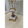 Image 4 : Curtain Rod 48'' - 84'' , Table Lamp with Prisms 