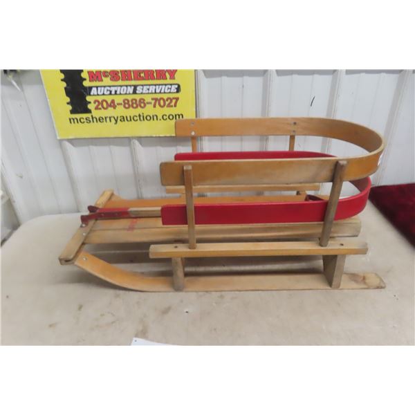 Mastercraft Toddler Wooden Sleigh